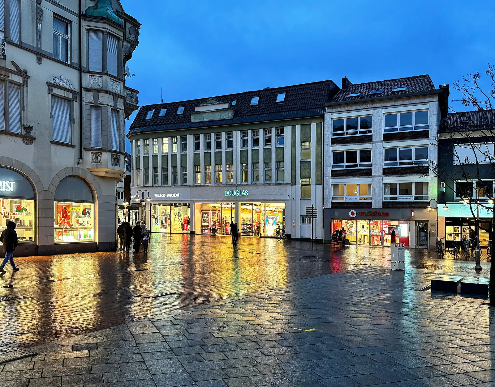 Berliner Platz in der Gütersloher Innenstadt